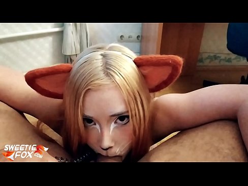 ❤️ Kitsune schluckt Schwanz und Sperma in ihrem Mund ❤ Homemade porn bei uns ❌❤